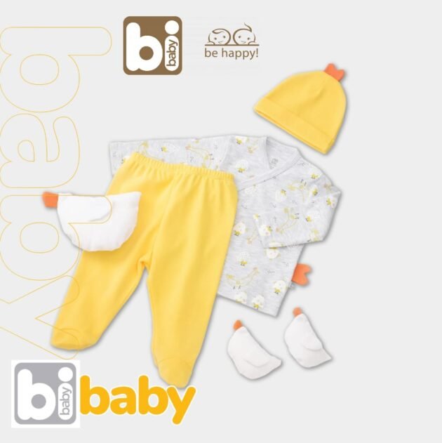 profil ensemble bébé 3 pcs bibab