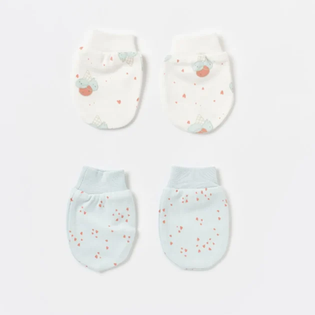 adorable moufles bébé biorganic