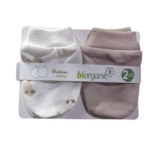 confortable lot de 2 moufles mouton biorganic