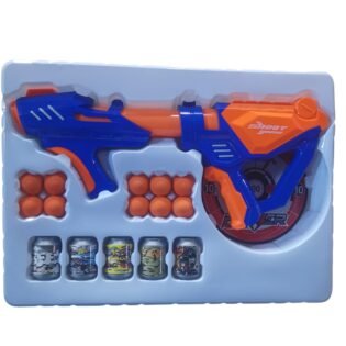profil pistolet à pompe avec cible