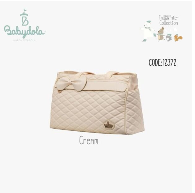 statut sac en simili cuir babydola beige