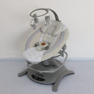 statut 2 balancelle 2en1 kidilo gris