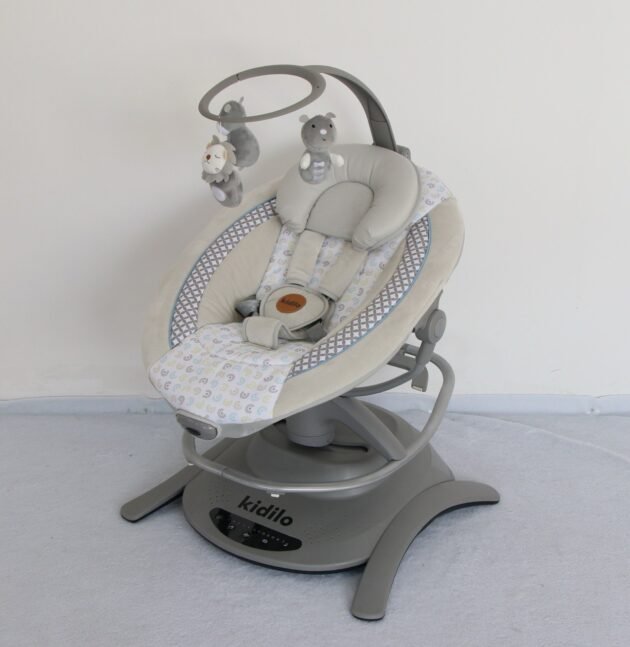 statut 2 balancelle 2en1 kidilo gris