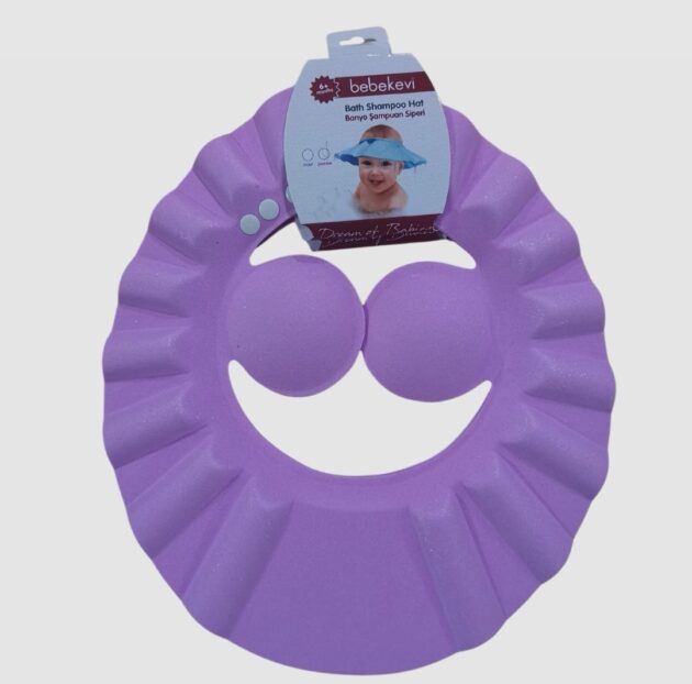 visière de bain mauve bebekevi