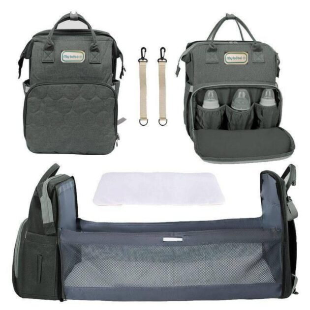 Sac à dos à langer 4en1
