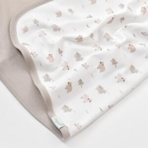 bio organique couverture mouton 85 x 90 cm