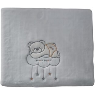 confortable couverture raschell beige