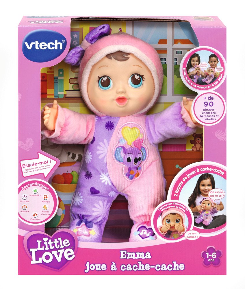 emballage emma joue à cache cache vtech