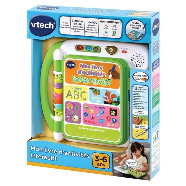 emballage mon livre d'activités interactif