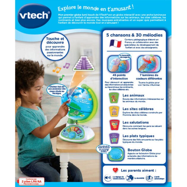 recto mon premier globe vtech