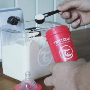 récipient pour lait pratique