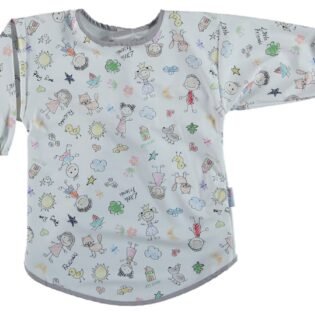 bavoir de peinture à manches baby tone