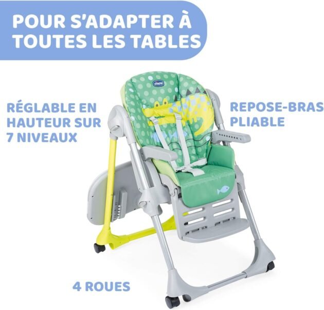 polly easy crocodile chicco réglable