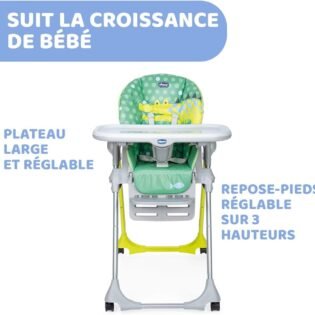 confortable polly easy crocodile chicco