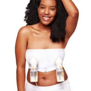 bustier-easy-expression-medela-blanc-11 profil bustier d'expression hands-free medela