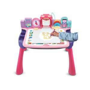 profil Magi bureau interactif 5en1 rose Vtech