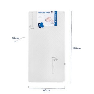 Night-Dream-Bamboo-60x120-kikkaboo dimensions matelas nigth dream bamboo kikkaboo