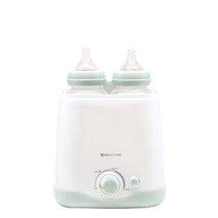 twinny chauffe biberon double 3en1 mint pratique