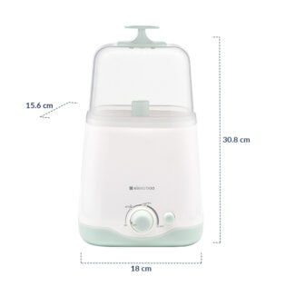dimensions chauffe biberon double 3en1 kikkaboo