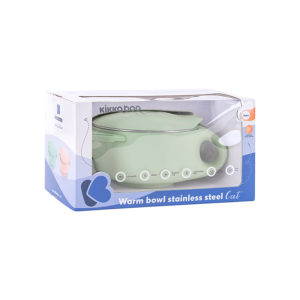 warm-bowl-stainless-steel-400ml-cat-mint emballage bol inox kikkaboo