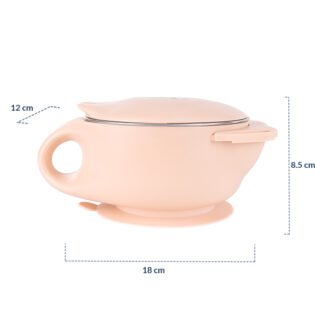 warm-bowl-stainless-steel-400ml-cat-pink-1 dimensions bol inox cat pink