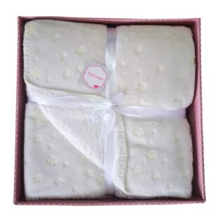 pratique couverture fluorescente 110 x 140 cm beige