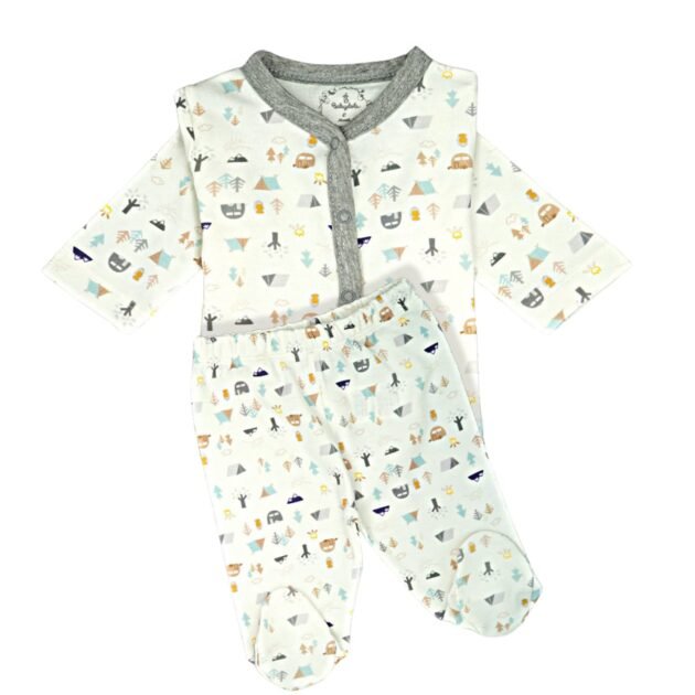 Ensemble-de-vetements bebe-2pcs-Babydola confortable ensemble de vêtement babydola