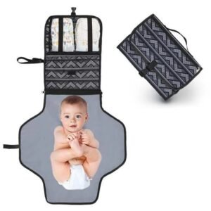 pratique sac à langer portable avec coussin
