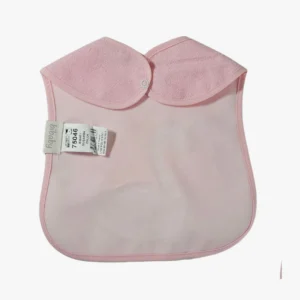 bavoir-imperméable-bibaby-rose-1 pratique bavoir imperméable bibaby rose