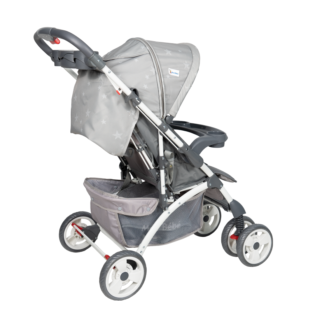 statut pack poussette mon bébé gris