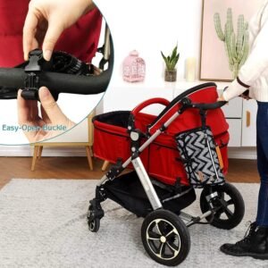 fixation sac à langer portable avec coussin