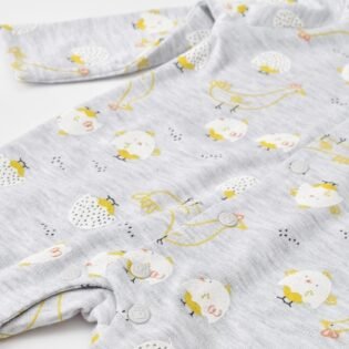 bibaby grenouillère poussin en coton