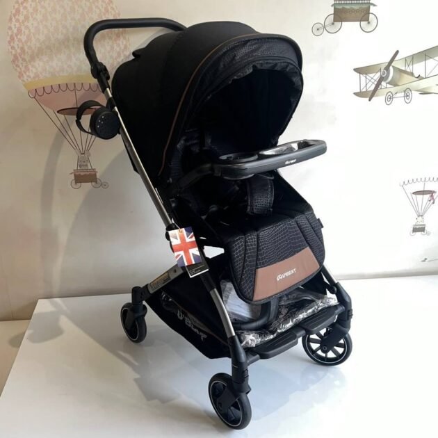 poussette-reversible-compacte-ubest confortable poussette réversible ubest