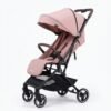 poussette valise en fibre de carbone ultra légere rose - lanxue maroc sortie bébé confortable et sécurisé lanxue maroc