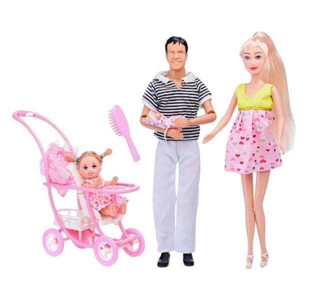 adorable happy family poupée barbie