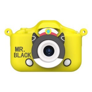 mignon appareil photo Mr black