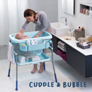 baignoire pratique cuddle and bubble chicco