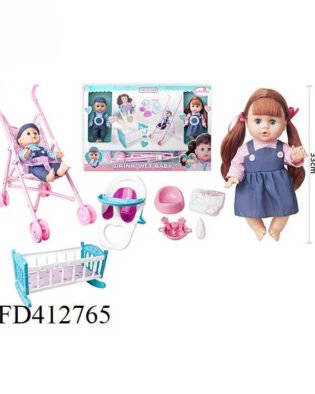 profil jouets de simulation de poupées