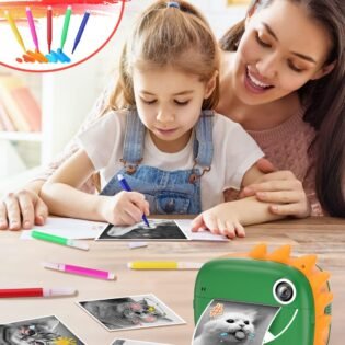 appareil print cam vert pour souvenir