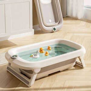 profil baignoire pliable avec thermomètre