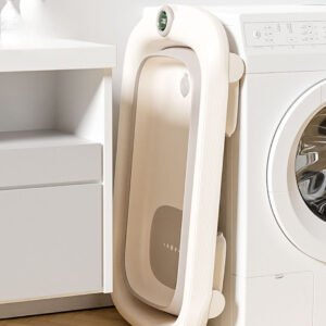 confortable baignoire pliable avec thermomètre