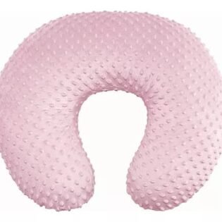 coussin d'allaitement hello baby rose