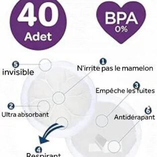 statut coussinets d'allaitement bébédor
