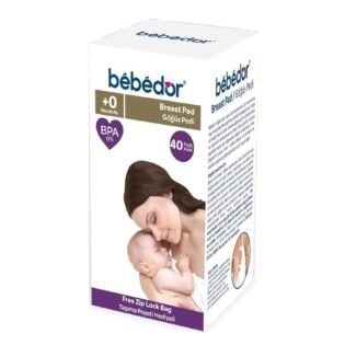 emballage coussinets d'allaitement bébédor