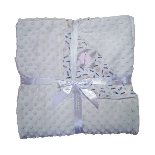 Couverture-bulle-imprimee-Fox-140x110cm-beige-1 couverture imprimée fox naf naf gris