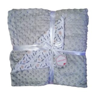 Couverture-bulle-imprimee-Fox-140x110cm-gris-1 confortable couverture imprimée fox naf naf