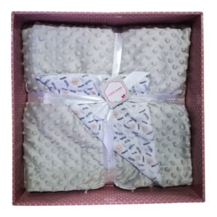 Couverture-bulle-imprimee-Fox-140x110cm-gris fox imprimée blanquet naf naf