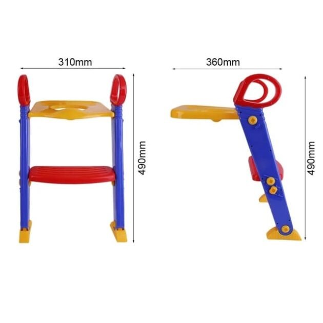 dimensions échelle de toilette trainer