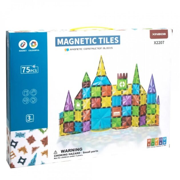 emballage blocs de construction magnétique 75 pcs