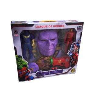 coffret pistolet et masque thanos avengers